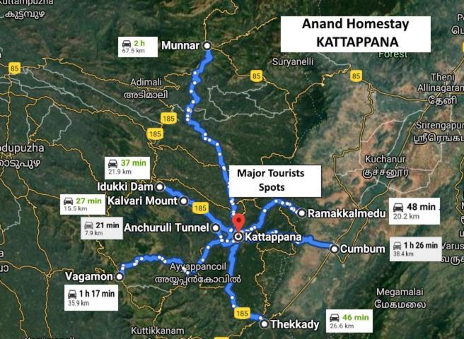 Anand Homestay Kattappana エクステリア 写真